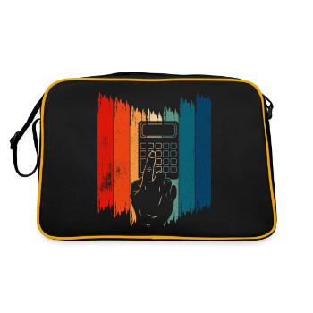 Bookkeeping Accountant Bookkeeper - Retro Bag - black/gold - Back