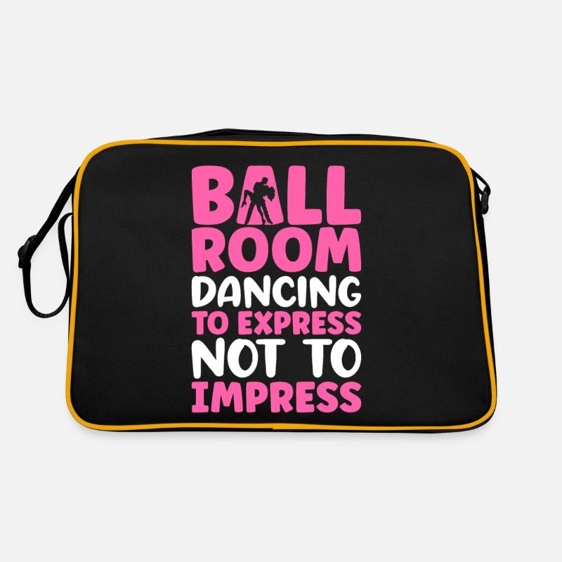Danser de salon pour exprimer et non impressionner Sac Retro