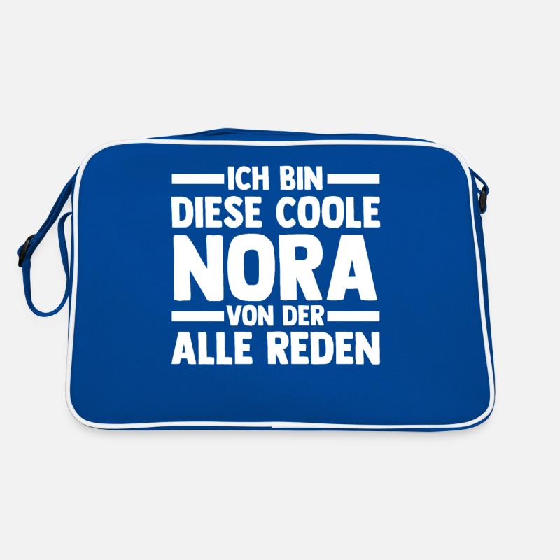 Name Nora Retro Tasche