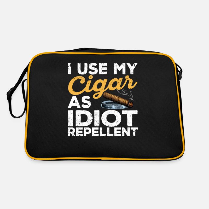 J’utilise ma fumée de cigare comme un répulsif idiot Sac Retro
