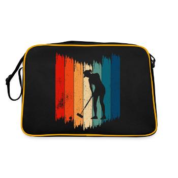 Croquet Vintage Croquet Rétro - Sac Retro - noir/or - Dos