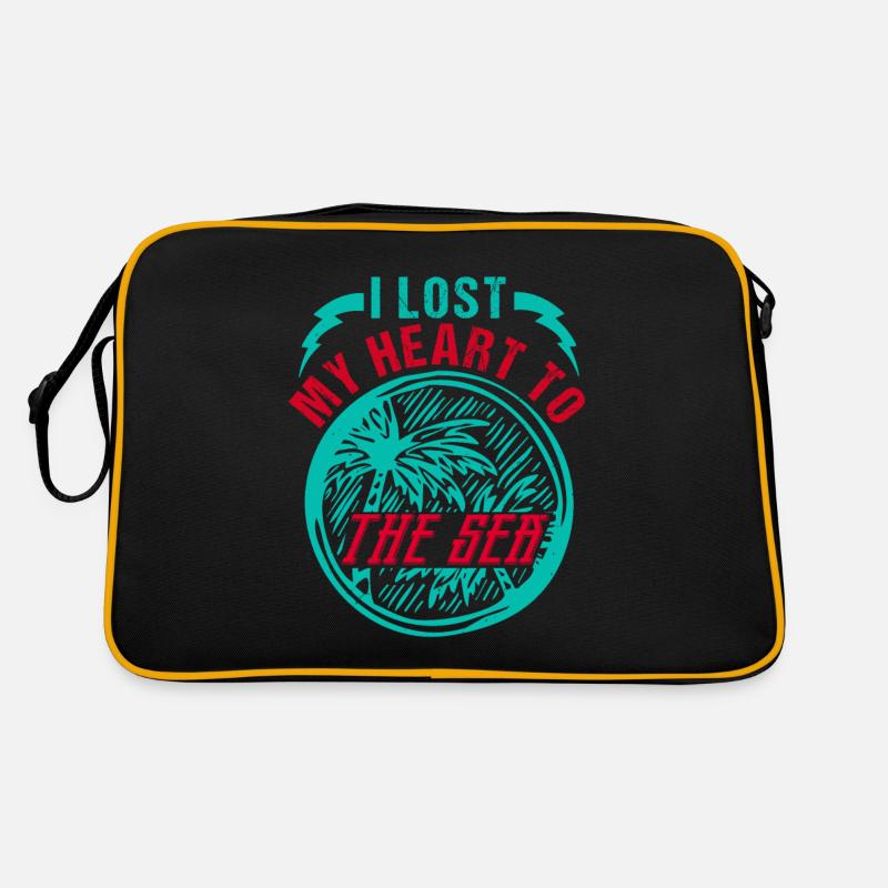 J’AI PERDU MON CŒUR À LA MER Sac Retro