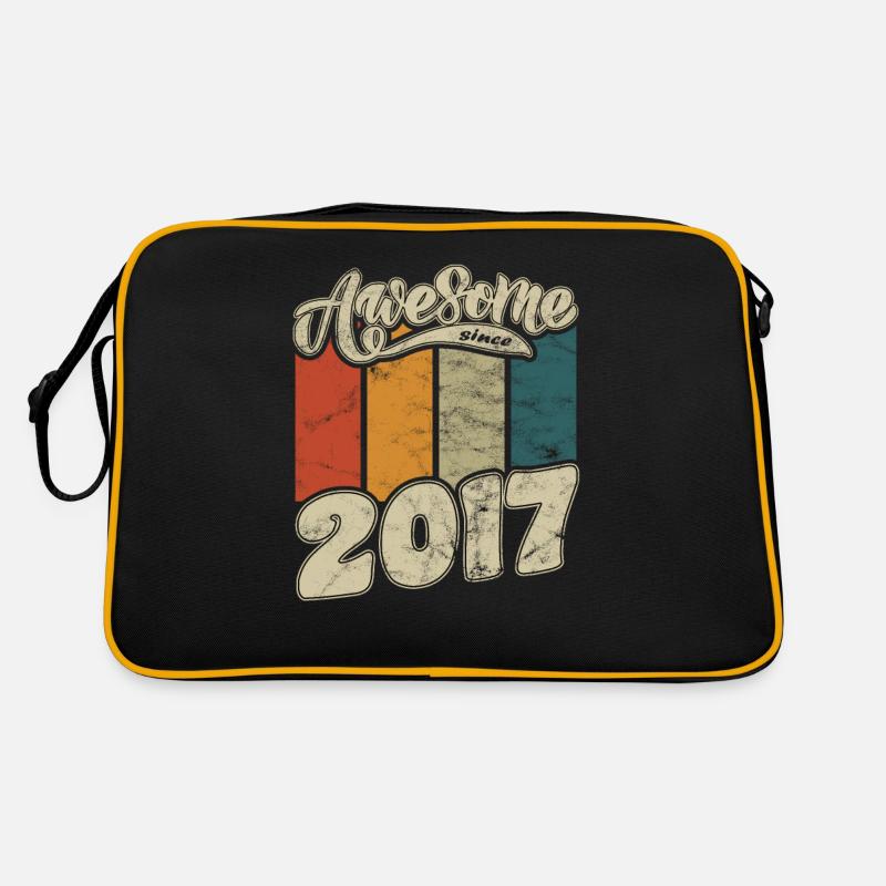 2017 Birthday Awesome since Retro Retro Bag