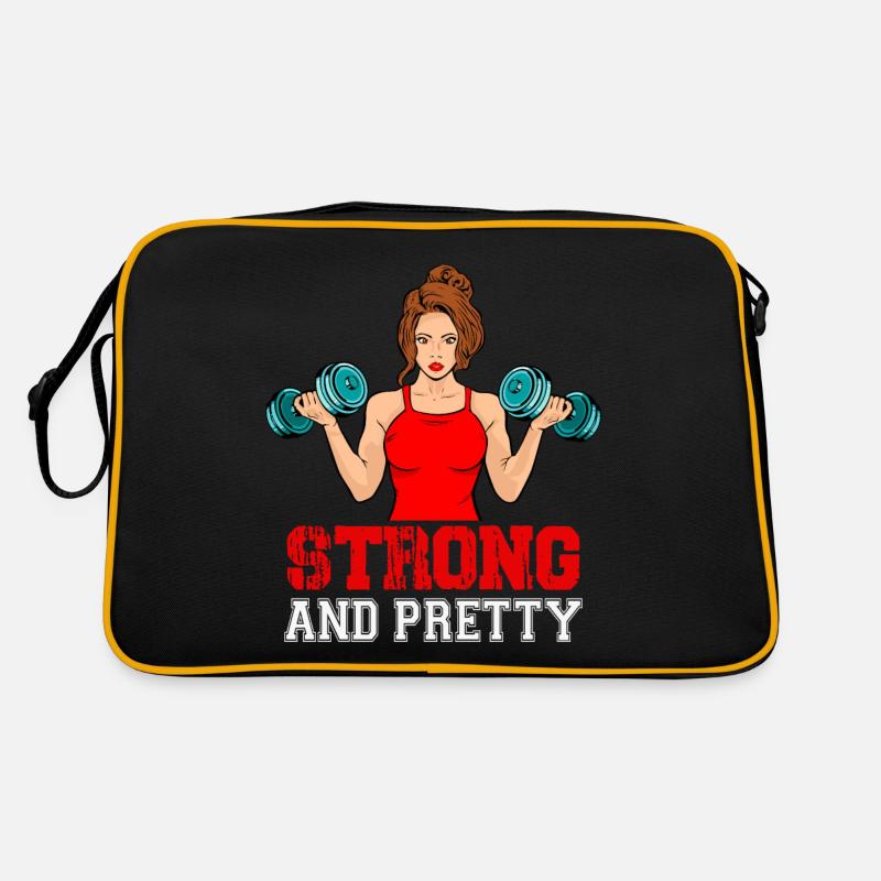 strong and pretty Retro Bag