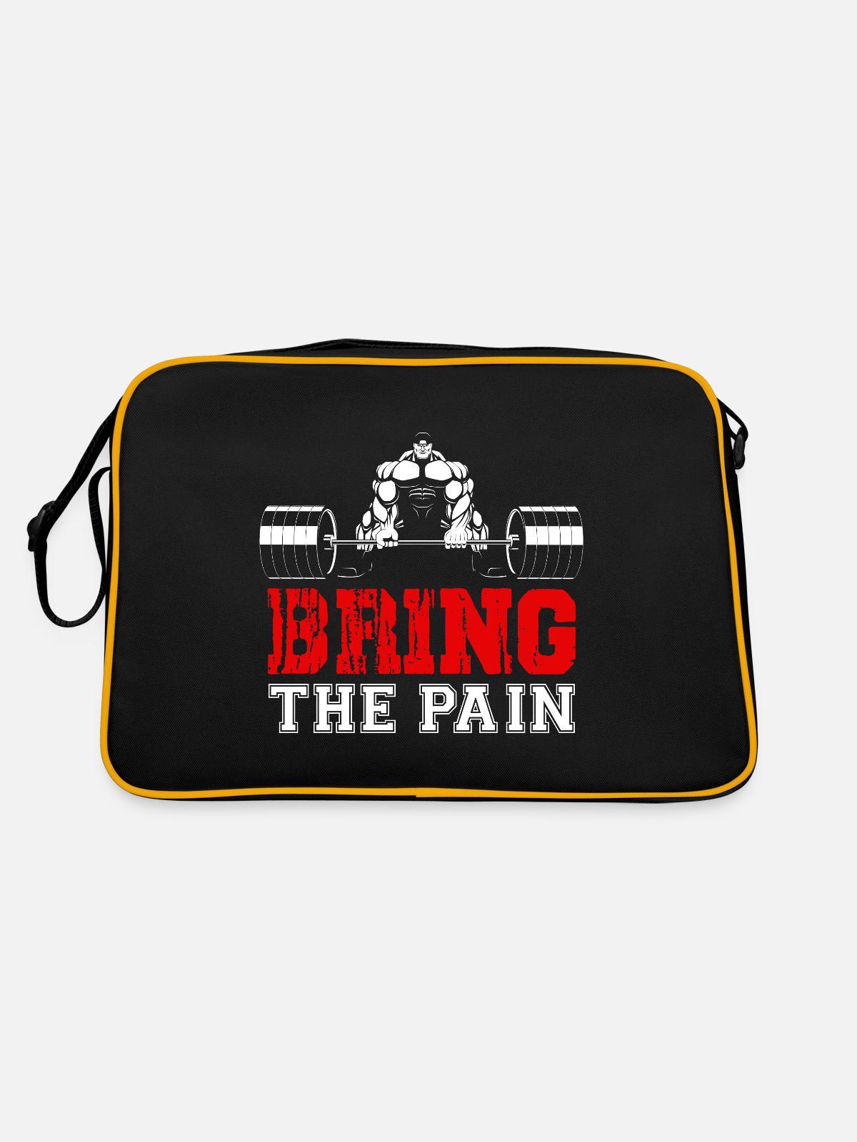 Train - Retro Bag - black/gold - Back