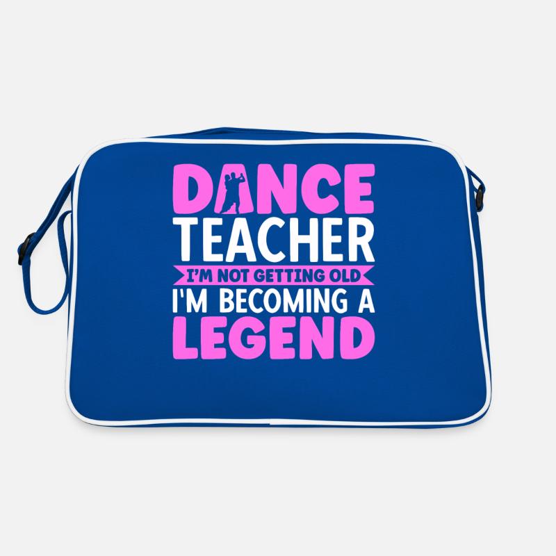 Professeur de danse Je deviens une légende Sac Retro