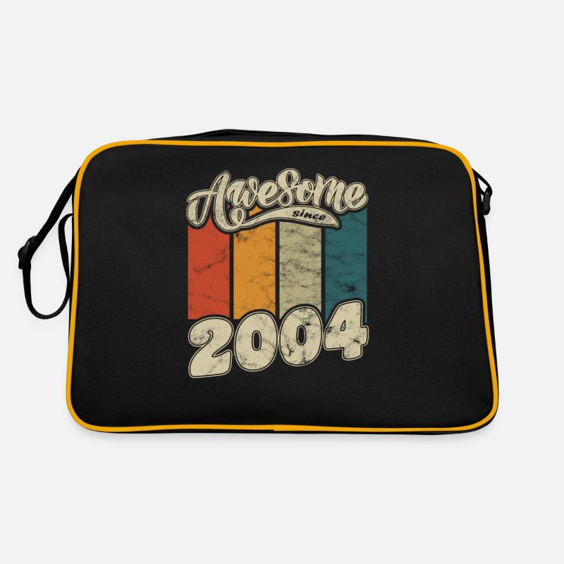 2004 Geburtstag Awesome since Retro Retro Tasche