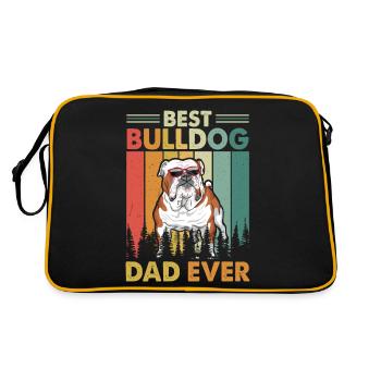 English Bull - Retro Bag - black/gold - Back