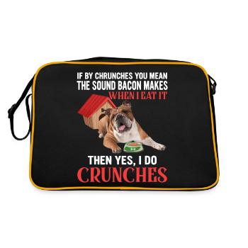 English Bull - Retro Bag - black/gold - Back