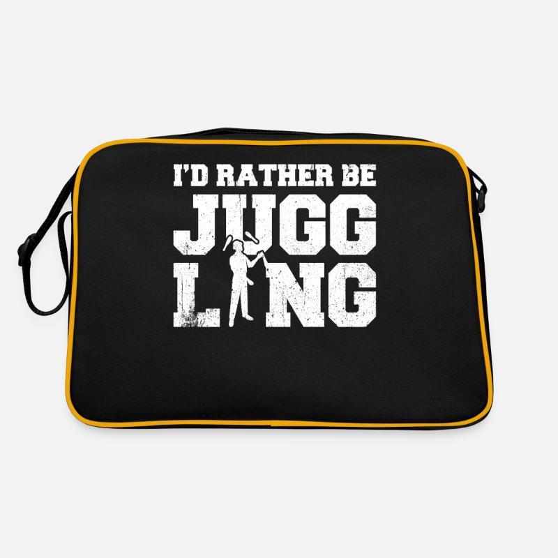 I'd Rather Be Juggling Retro Tasche