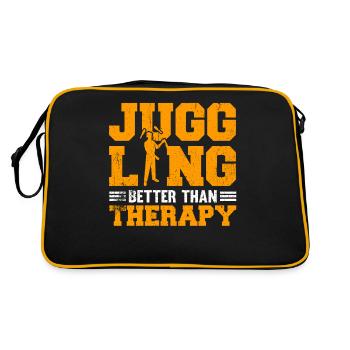Jongler mieux que la thérapie - Sac Retro - noir/or - Dos