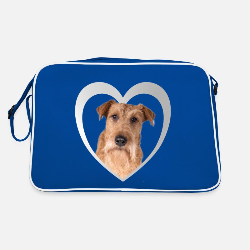 Irish Terrier Heart - J’adore Irish Terrier Sac Retro