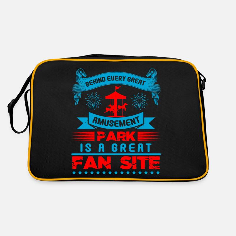 AMUSEMENT PARK IS A GREAT FAN SITE Retro Bag