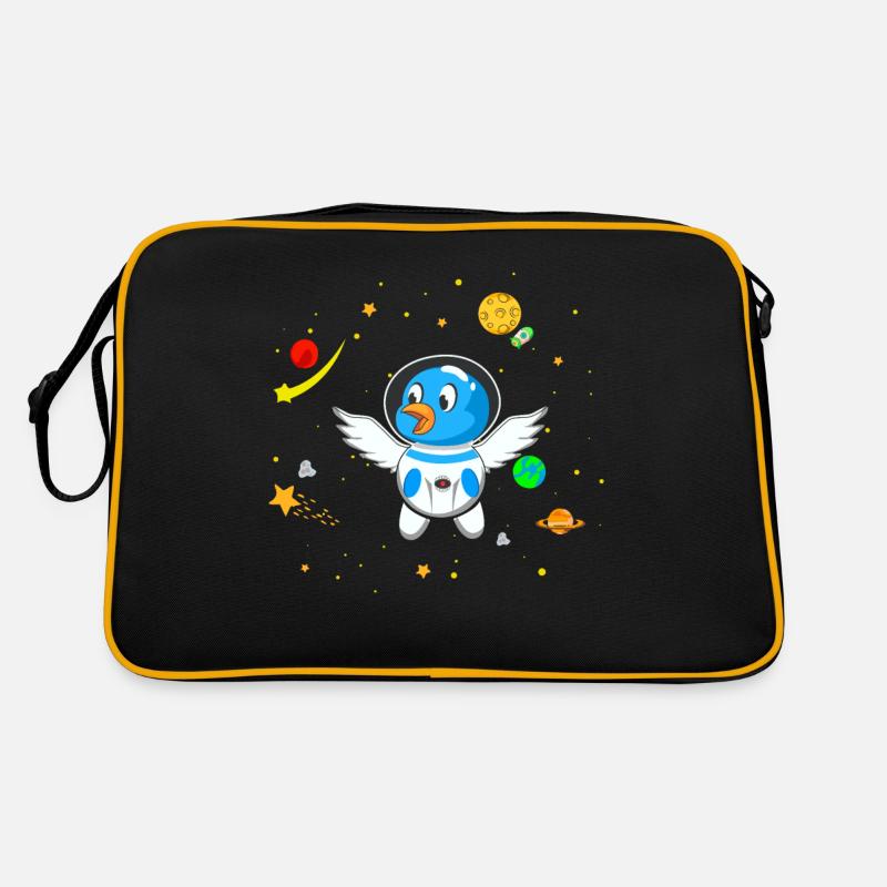 Astronaute éleveur de chiens Sac Retro