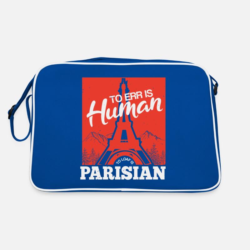 TO ERR IS HUMAN PARIS Retro Bag