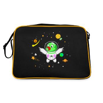Le futur astronaute Vogel - Sac Retro - noir/or - Dos