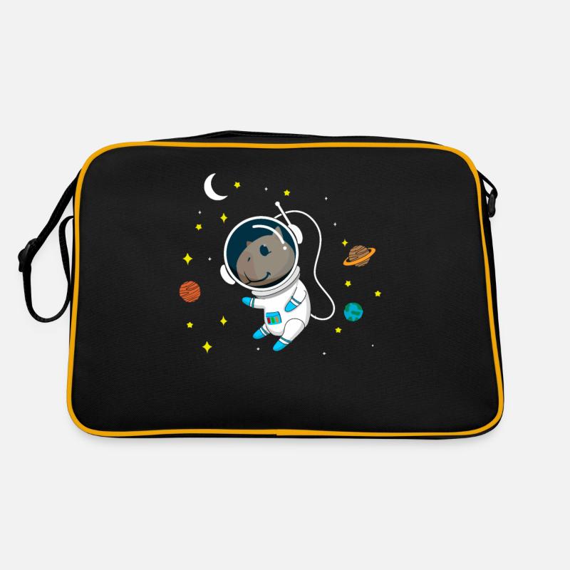 Cobaye de l’astronaute Capybara Sac Retro