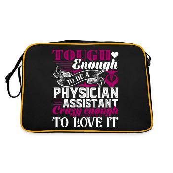 Physician Assistant To Be A Physician Assistant - Retro Bag - black/gold - Back