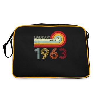 1963 Anniversaire Légendaire depuis Vintage Rainbow - Sac Retro - noir/or - Dos