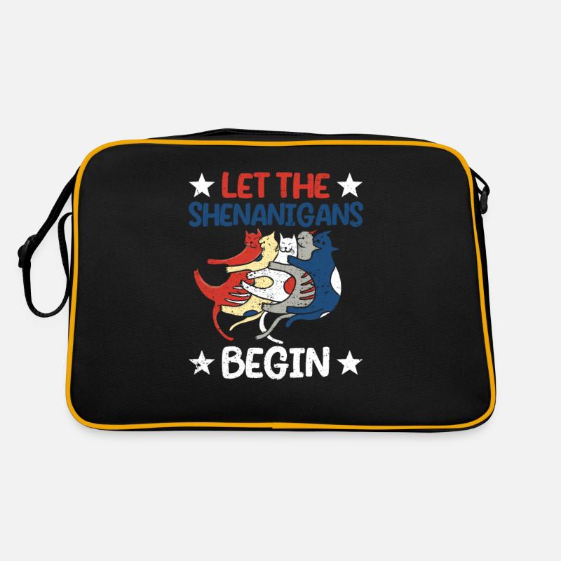 Let the Shenanigans start happy Retro Bag
