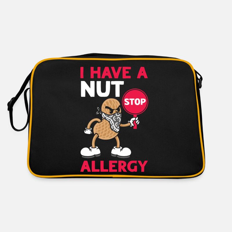 I have a nut allergy peanut allergic Retro Bag