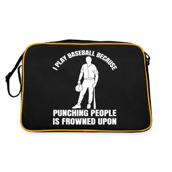Équipe de baseball Joueurs de baseball Joueurs de baseball - Sac Retro - noir/or - Dos