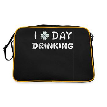 J’adore Daydrinking - Sac Retro - noir/or - Dos