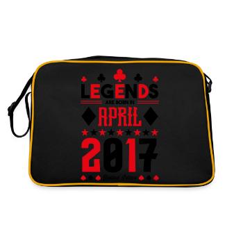 cadeau d'anniversaire avril 2017. jeux de carte. - Sac Retro - noir/or - Dos