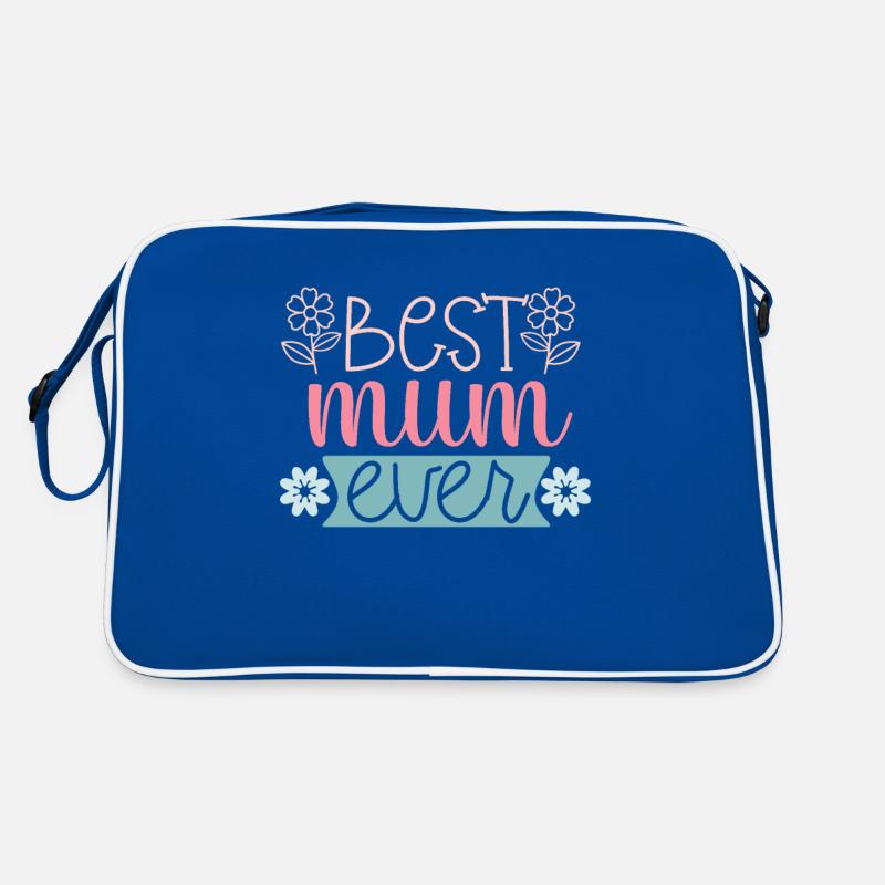 Süße Muttertags-Familienliebe - Beste Mutter Retro Tasche