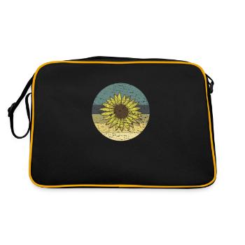 Tournesol Rétro - Sac Retro - noir/or - Dos