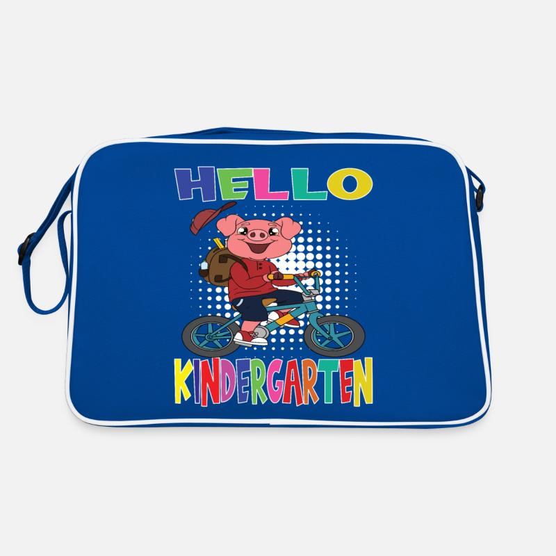 Kindergarten Child Kindergarten Gift Retro Bag