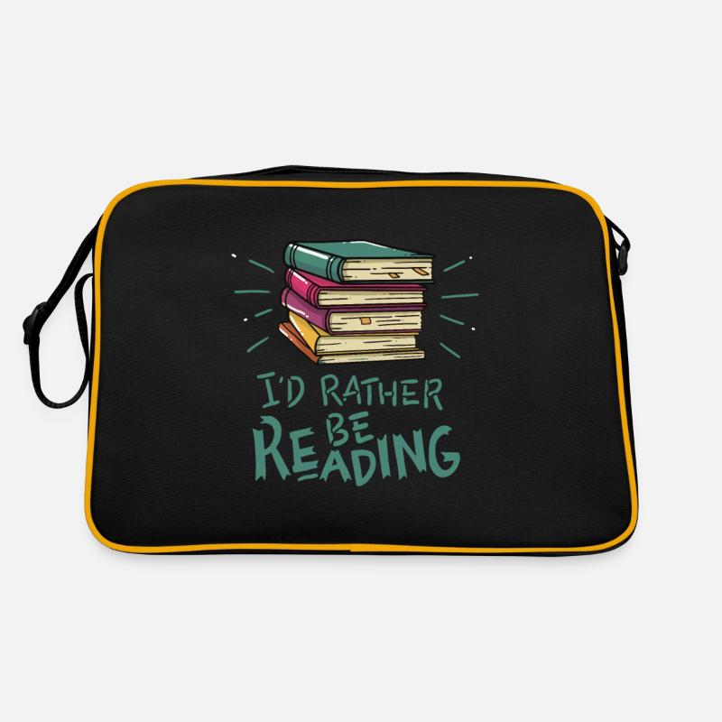I'd Rather be Reading Retro Bag