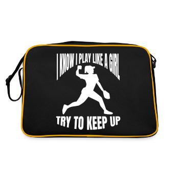 Équipe de baseball Joueurs de baseball Joueurs de baseball - Sac Retro - noir/or - Dos