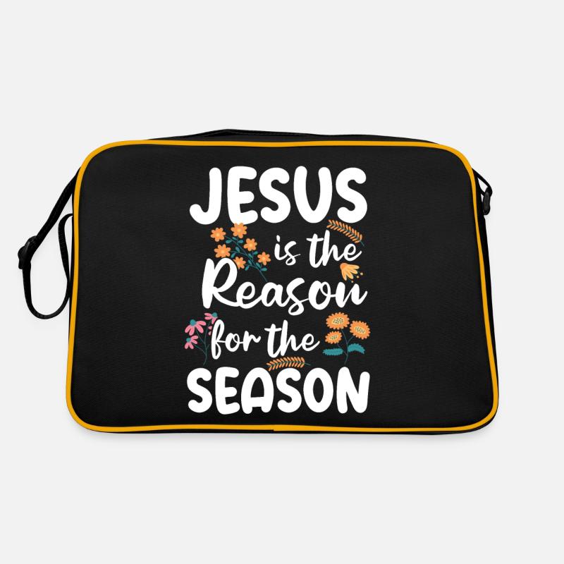 Jésus est la raison de la saison Sac Retro