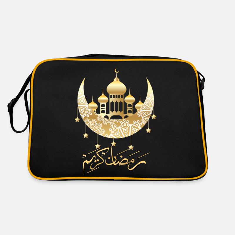 Ramadan Karim 1 - Retro Tasche - Schwarz/Gold