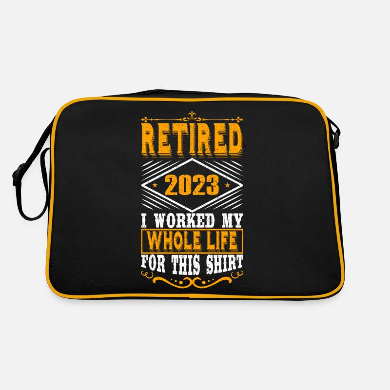 Retraité 2023 Retraité Pension Retraité Sac Retro