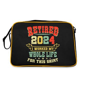Retraité 2024 Retraité Pension Retraité - Sac Retro - noir/or - Dos