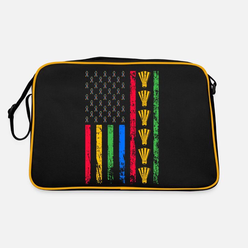 Drapeau sportif américain Sac Retro