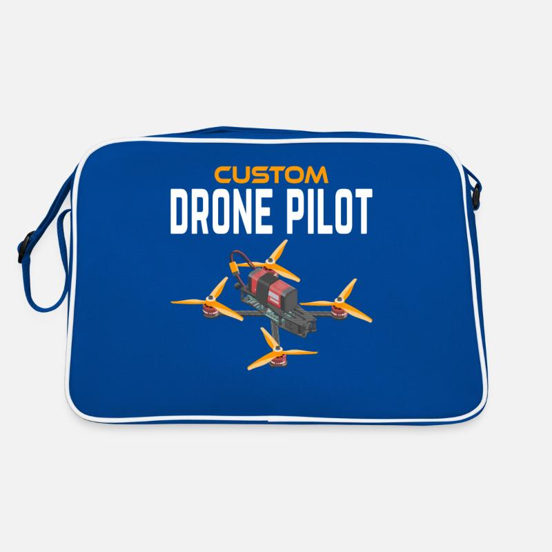 Custom Drone Pilot Retro Tasche