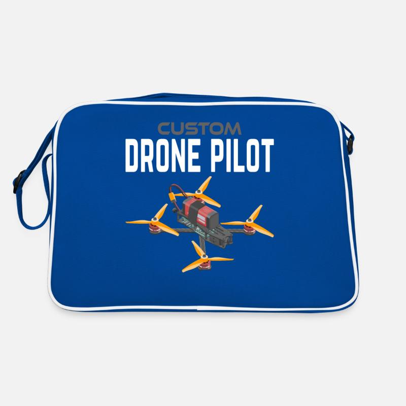 Custom Drone Pilot Retro Tasche