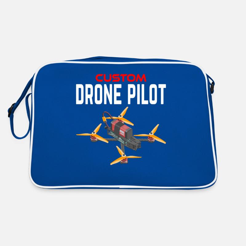 Custom Drone Pilot Retro Tasche