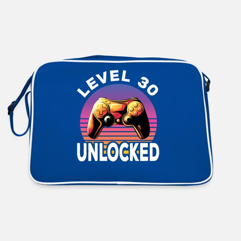 Level 30 Unlocked 30th Birthday Gamer Retro Bag