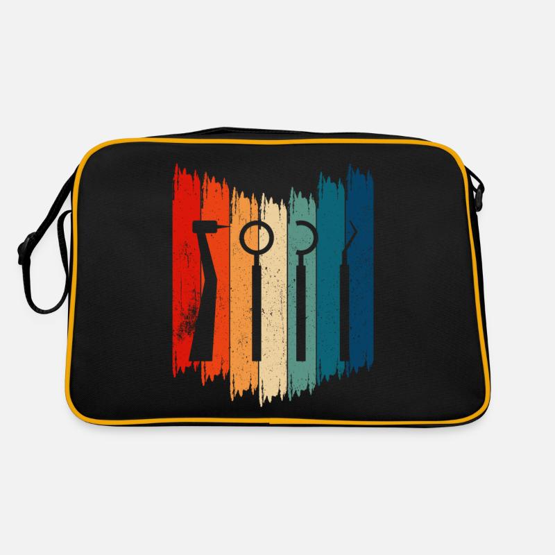 Retro Dentist Vitage Outils Dentistes Sac Retro