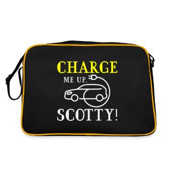 Electric vehicle - Retro Bag - black/gold - Back