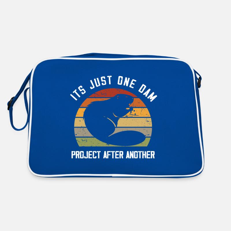 Its Just One Dam Project After Another Retro Tasche