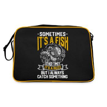 Parfois c’est un poisson Parfois, c’est un - Sac Retro - noir/or - Dos