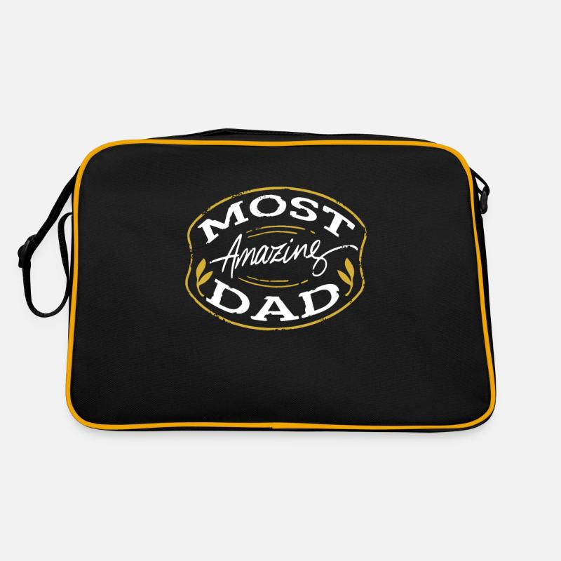 Most Amazing Dad Father's Day Gift Papa Daddy Retro Bag
