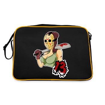 Lady 13 - Sac Retro - noir/or - Dos