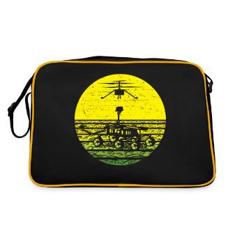 Astrophysics Skygazer - Retro Bag - black/gold - Back