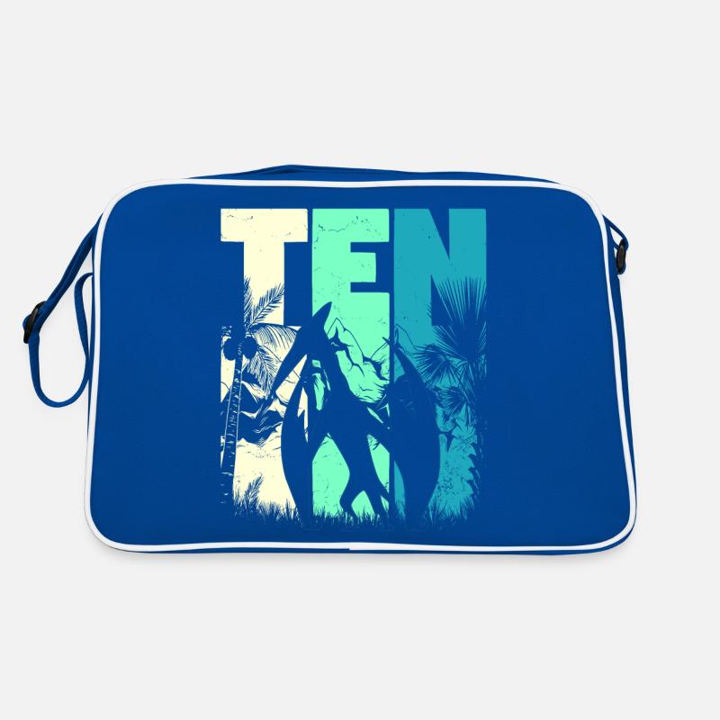 ptérodactyle 10 ans garçon 10e anniversaire Sac Retro